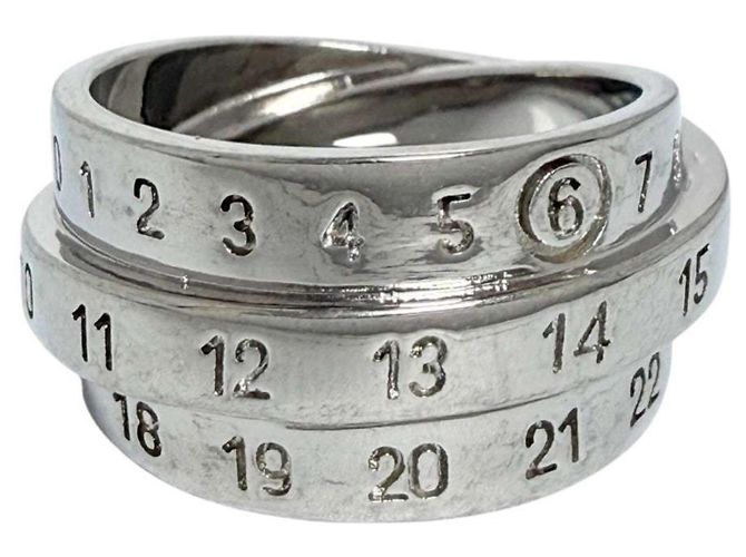Maison Martin Margiela Maison Margiela Men's Triple Logo Numeric Ring