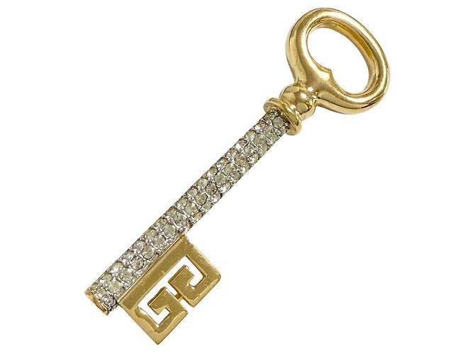 Spilla in metallo e strass Givenchy 