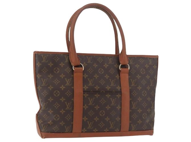 LOUIS VUITTON Sac Weekend PM Monogram M42425 LV Auth INZ067 Monogramme