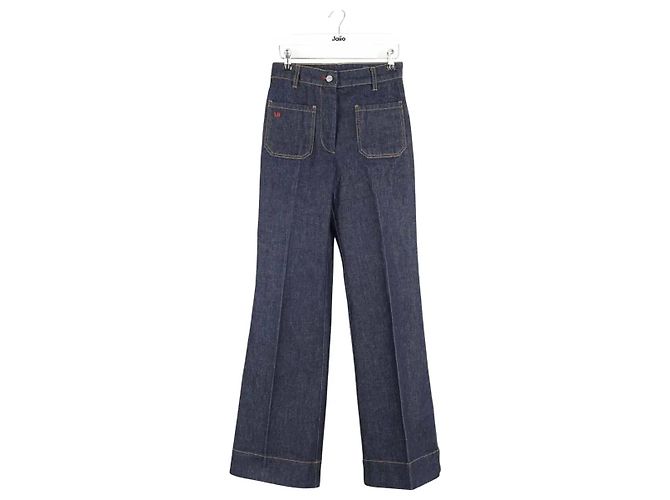 Victoria Beckham Vaqueros bootcut azules 