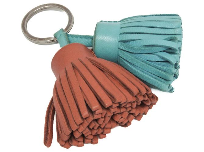 Hermès Portachiavi in pelle Hermes Uno-Dos Multicolore