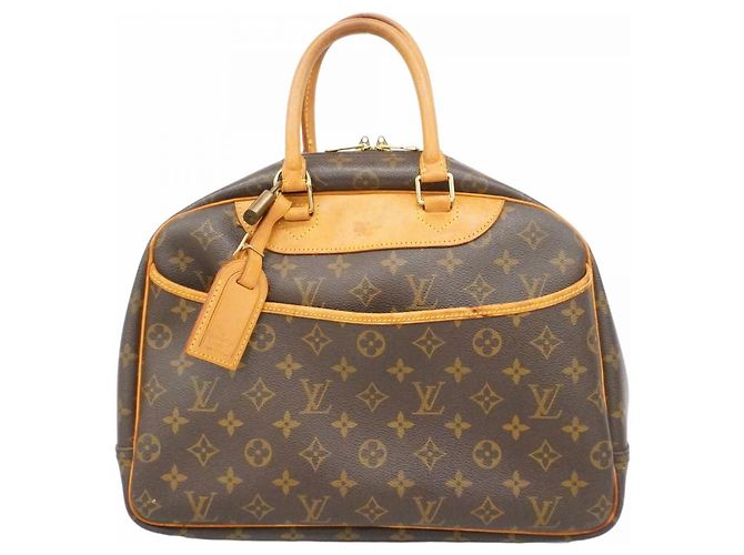 Borsa Deauville Monogram Louis Vuitton Marrone