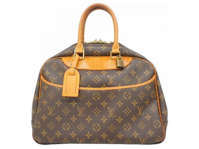 Borsa Deauville Monogram Louis Vuitton Marrone