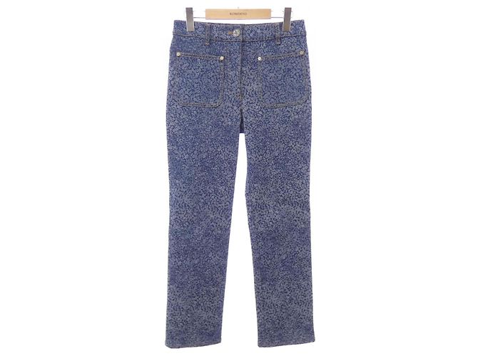 Jeans Chanel P71263V62852 Weiß Blau