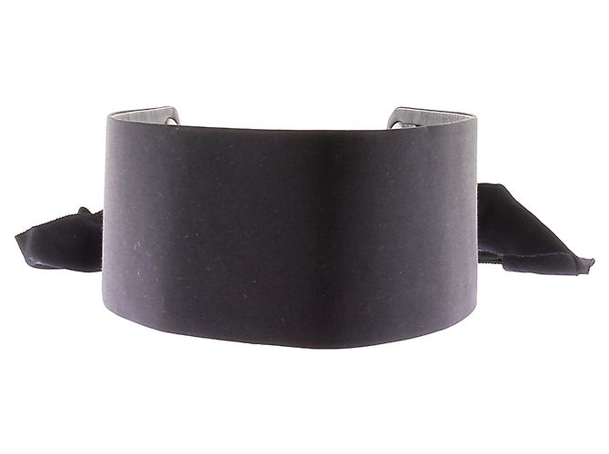 Lanvin Black Canvas Belt
