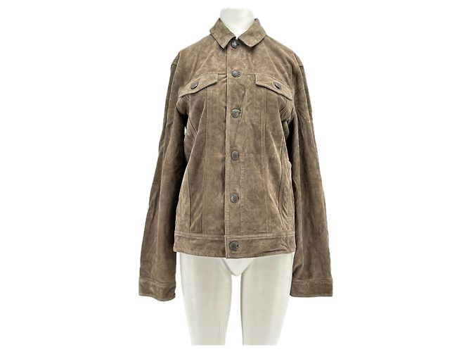Zadig & Voltaire Wildlederjacke Braun