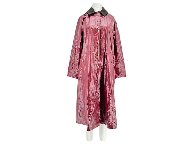 J.Crew Trenchcoat Bordeaux Rot