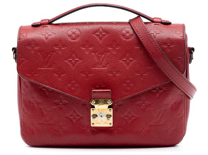Metis Pochette Métis Monogram Empreinte Rouge Louis Vuitton