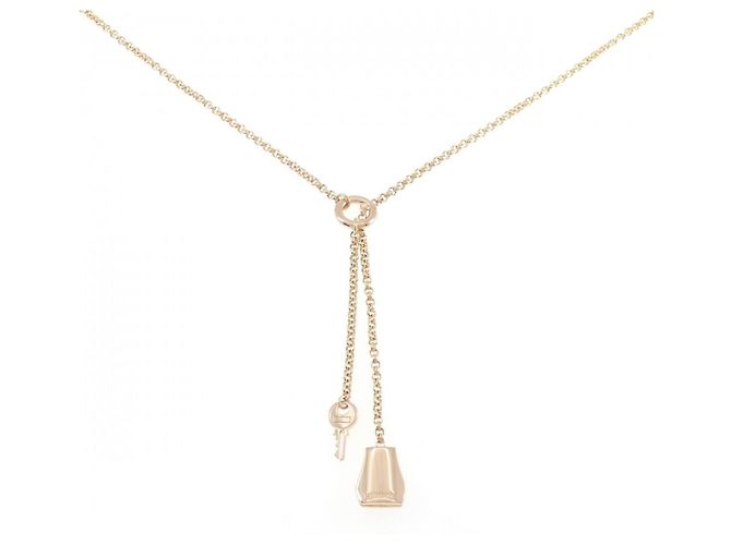 Hermès Collar Hermes Kelly Clochette PM Rosa