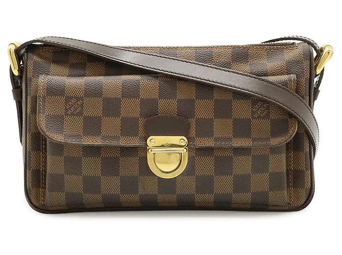 Borsa a Spalla Louis Vuitton Damier Ravello GM Marrone