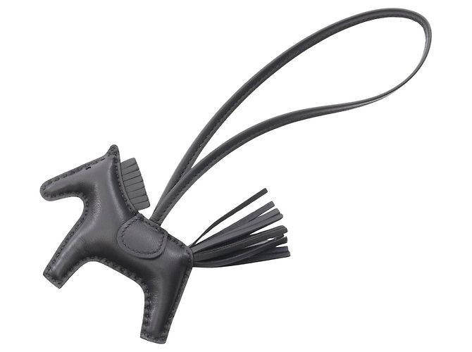 Pendente Charm Rodeo PM di Hermès Nero