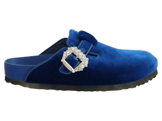 Birkenstock Blaue Mules