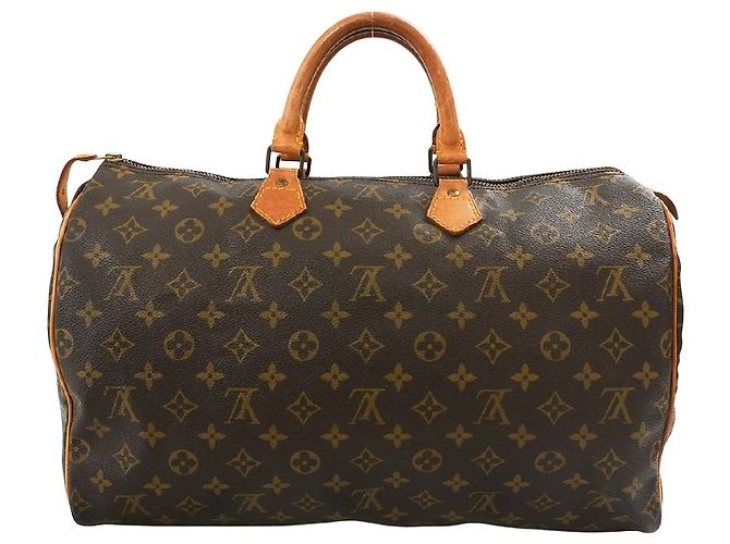 Louis Vuitton Speedy Handbag Monogram Canvas 40