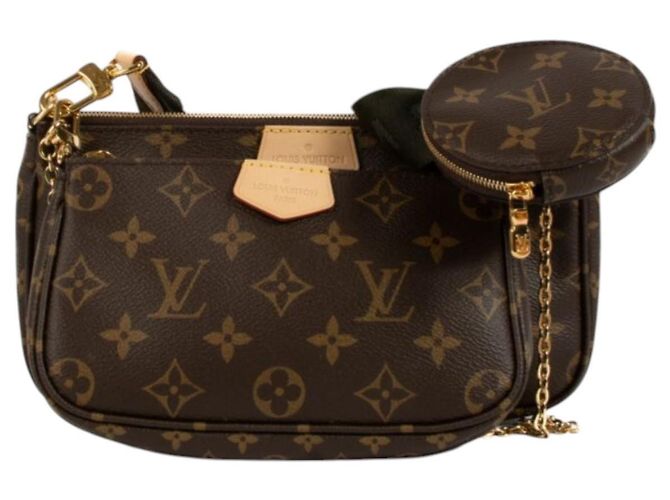 Louis Vuitton Monogram Multi Pochette Accessoires Marron