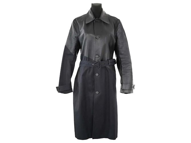 Bottega Veneta Black trench coat