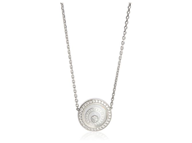 Pendente Happy Spirit em ouro branco e diamantes Chopard