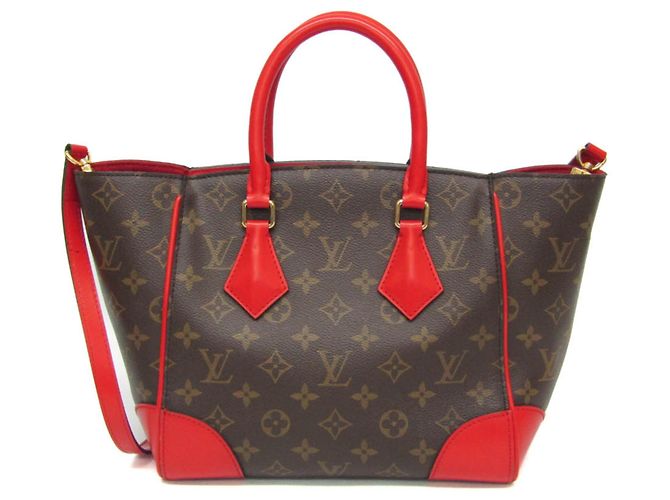 Louis Vuitton Monogram Phoenix PM Handtasche Rot Monogramm