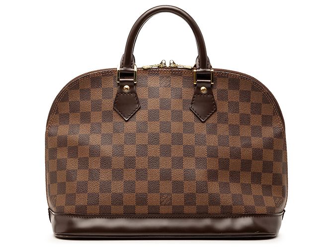 Louis Vuitton Brown Damier Ebene Alma PM