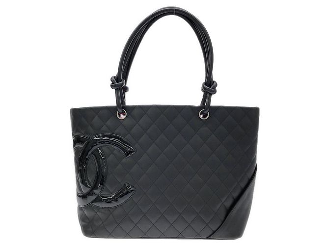 Bolso de mano Chanel Cambon Line Negro
