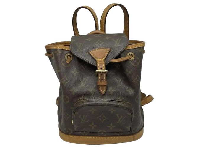 Louis Vuitton Montsouris PM Backpack Brown