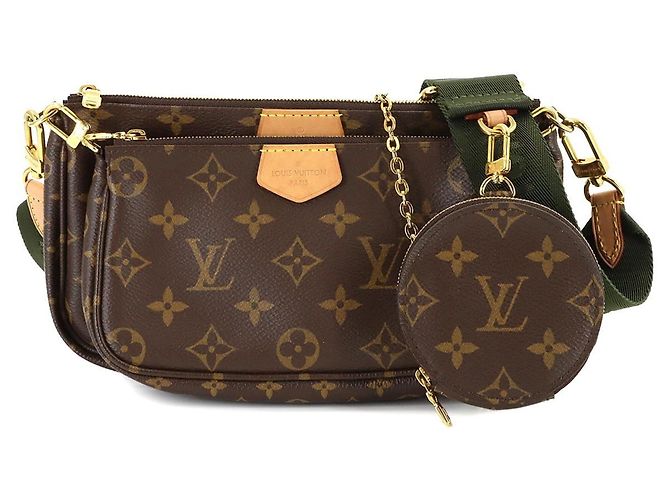 Louis Vuitton Monogram Multi Pochette Accessoires Khaki Monogramm