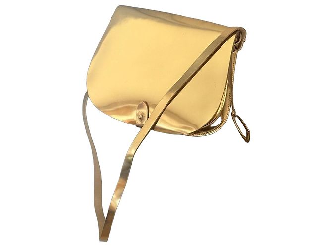 Ralph Lauren Collection Bolsa de sela Equestrian Vachetta da Coleção Ralph