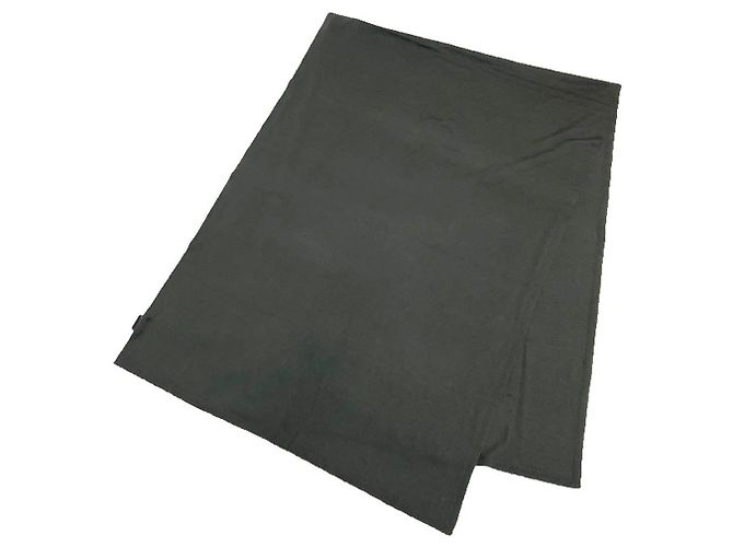 Hermès Hermes Wool Stole in Gray Brown