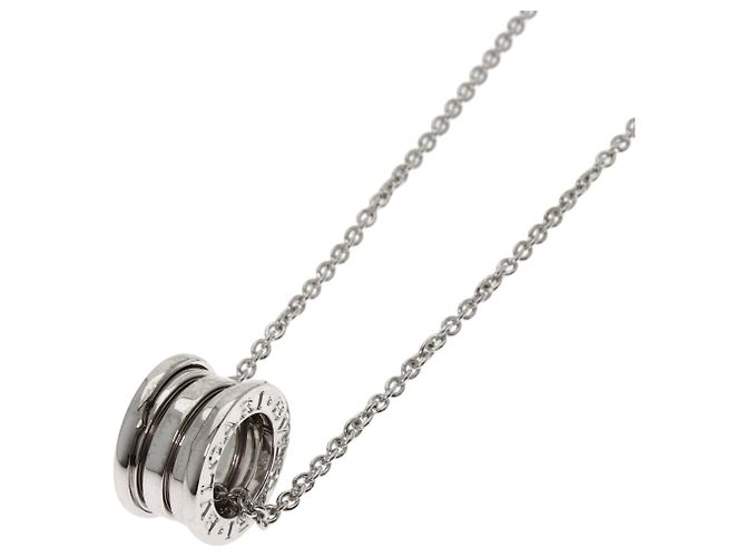 Bulgari Colar BVLGARI B-zero1 em ouro branco 18K Dourado