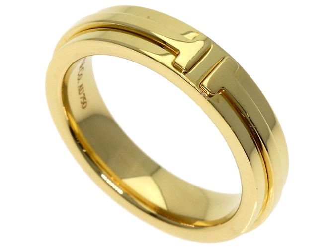 Tiffany T Anel T TWO em ouro amarelo 18K da Tiffany & Co. Dourado