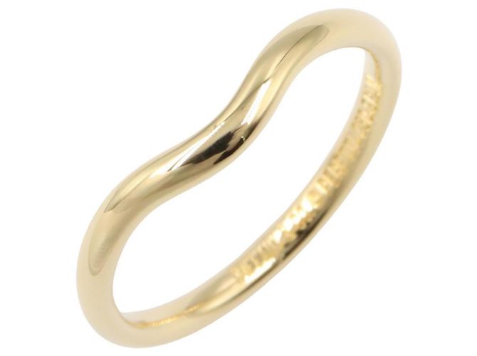 Anillo Curvado de Oro Amarillo de 18K Tiffany & Co. Dorado