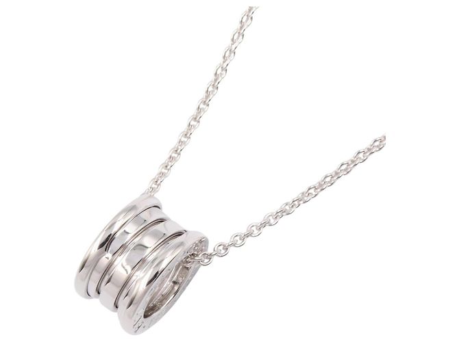 Bulgari Colar Bvlgari B.zero1 em ouro branco 18K Prata