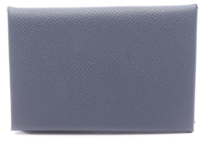Calvi Bleu Nuit Münzgeldbörse von Hermès