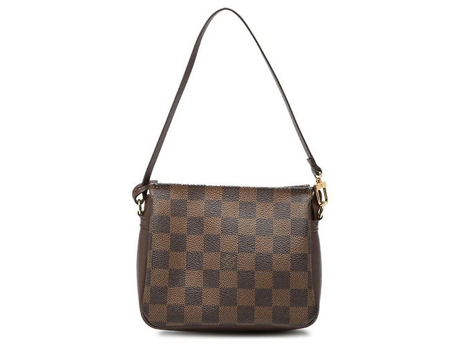 Makeup-Handtasche Damier Louis Vuitton Braun