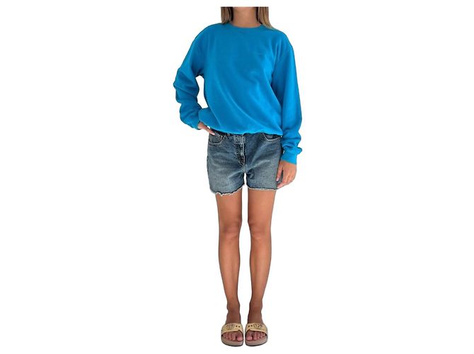 Off White Diag Regular Sweatshirt Blau 