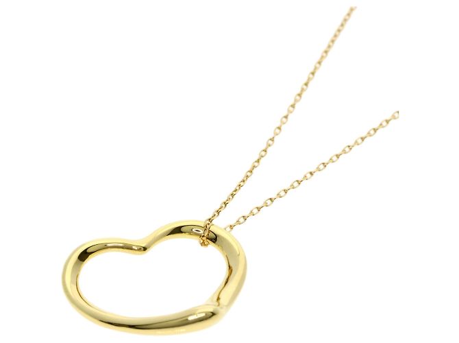 Elsa Peretti Collier Open Heart de Tiffany & Co. Doré
