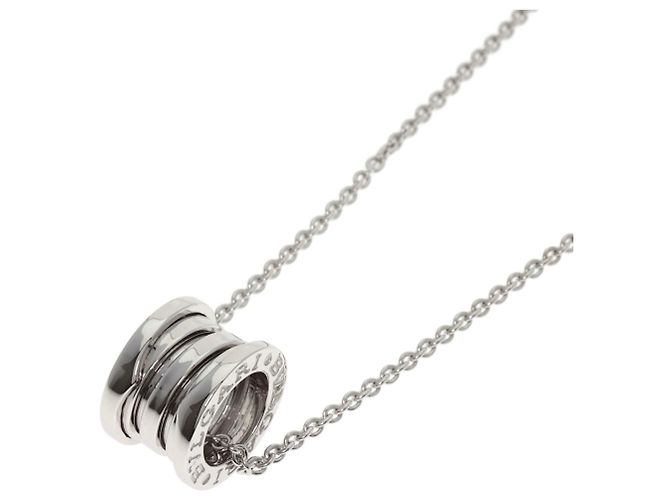 Bulgari Collar para mujer BVLGARI B.zero1 en oro blanco de 18K