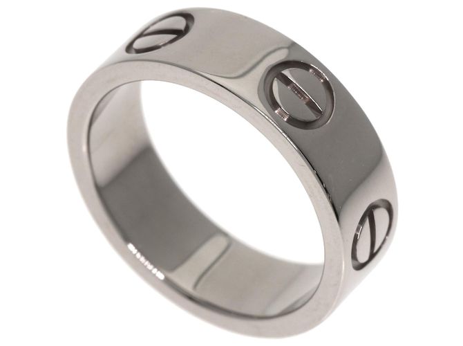 Anillo Cartier Love en oro blanco de 18K