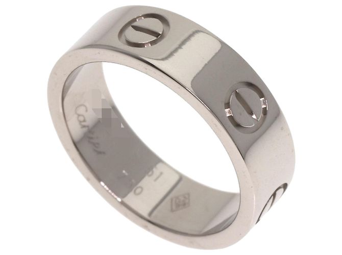 Anillo Love Cartier en oro blanco de 18K