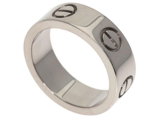 Anillo Love Cartier en oro blanco de 18K