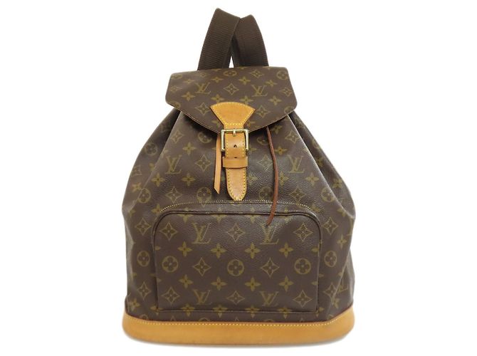 Louis Vuitton M51135 Montsouris GM Backpack Monogram