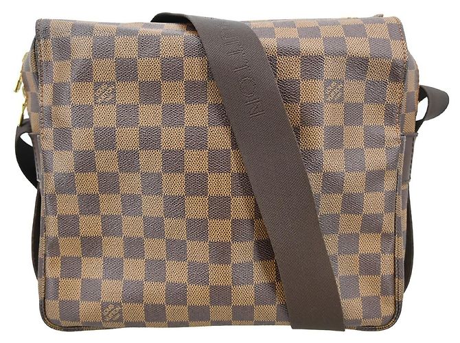 Louis Vuitton Naviglio Handtasche Damier Braun