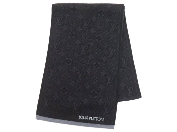Sciarpa My Monogram Eclipse di Louis Vuitton Nero 