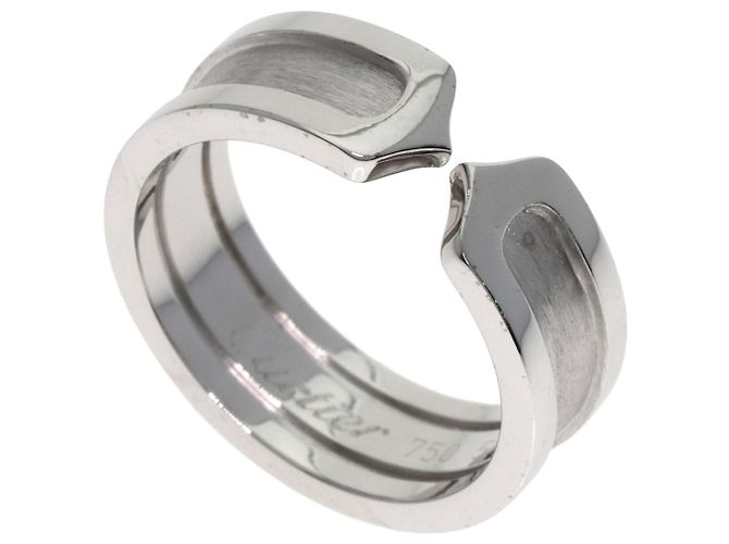 Cartier C2 SM #52 Ring aus 18K Weißgold