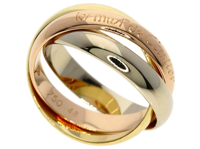 Anello Trinity di Cartier in oro 18K
