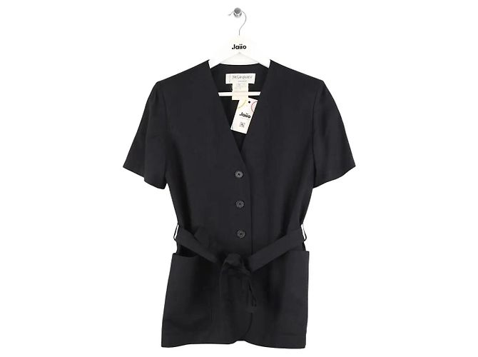 Yves Saint Laurent Giacca nera Nero