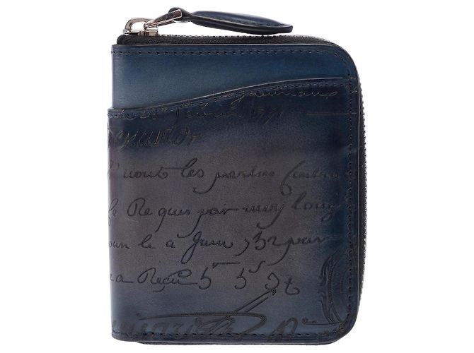 Autre Marque UNSIGNED Blue Leather Accessory - 103435