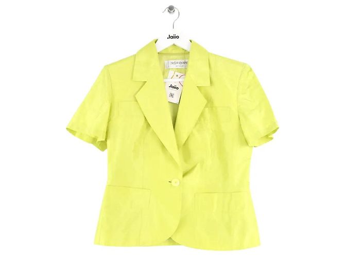 Yves Saint Laurent Giacca verde