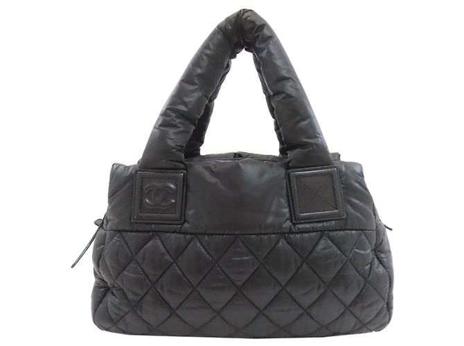 Bolsa de nylon Coco Cocoon da Chanel Preto