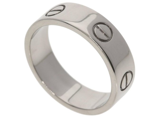 Anillo Cartier Love en oro blanco de 18K