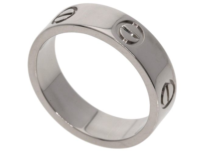 Anillo Love Cartier en oro blanco de 18K